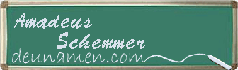 Amadeus Schemmer Visitenkarte